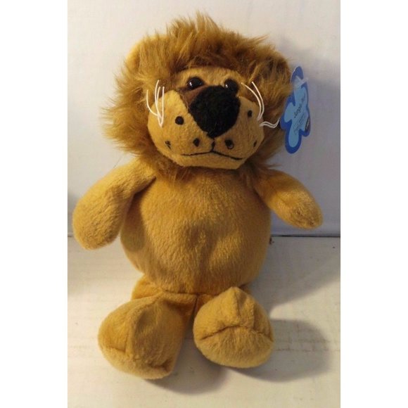 - 2 plush stuffed LIONS Lionel T. Lion 9" & NWT - Picture 8 of 9
